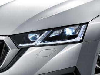 Typom Octavia, Scala a Kamiq ponúkne Škoda LED svetlá