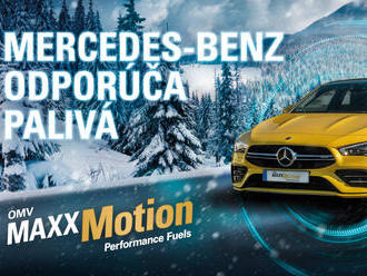 Mercedes odporúča palivá OMV MaxxMotion