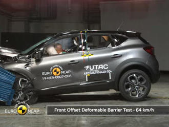 Renault Captur Euro NCAP dosiahol na plný počet 5 hviezd
