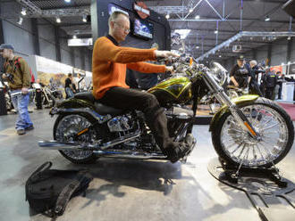 Motosalon láká na nejsilnější Harley či Suzuki Katanu