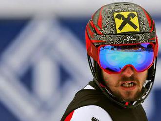 Hirscher má na dosah 19. glóbus za obrovský slalom, Andreas Žampa je v 2. kole