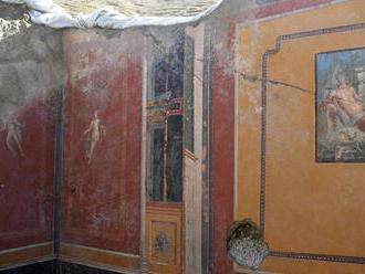Ďalší objav v Pompejach. Vedci našli fresku Narcisa