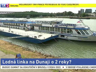 Lodnú linku na Dunaji plánujú o dva roky, obávajú sa nízkeho záujmu