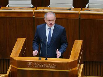 Kiskovo mimoriadne vystúpenie: Hlasovanie o ústavných sudcoch je o ochote konať v záujme Slovenska