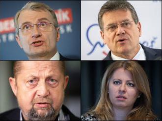 Ďalší prezidentský prieskum: Najvernejších voličov majú Šefčovič, Mistrík a Harabin