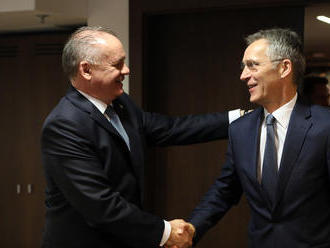 Prezident Kiska sa stretol so šéfom NATO: Hovorili sme o dôležitosti investícií do obrany