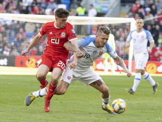 EURO 2020: Slováci v kvalifikácii prehrali s Walesom
