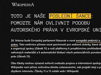   Česká, slovenská či německá Wikipedie na celý den přerušily provoz