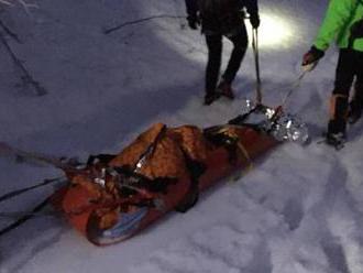 Foto: Turista sa pri zostupe do Belianskej doliny pošmykol, pri páde zahynul
