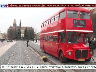 Košice ozvláštnil anglický autobus, upozornil na závažný problém