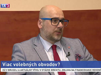 Odborník na samosprávu M. Kaliňák o volebných obvodoch