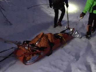 Foto: Turista sa pri zostupe do Belianskej doliny pošmykol, pri páde zahynul
