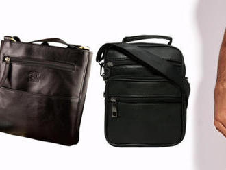 Kožené pánske crossbody tašky v nadčasovom dizajne, na výber z viacerých druhov.
