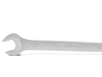 Kvalitný, očkovo-vidlicový kovaný kľúč 14mm vyrobený z chróm-vanádovej ocele.