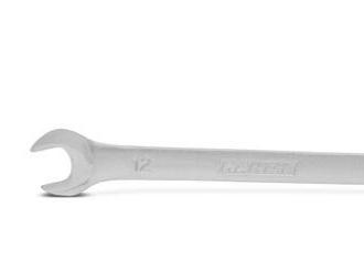 Kvalitný, očkovo-vidlicový kovaný kľúč 12mm vyrobený z chróm-vanádovej ocele.