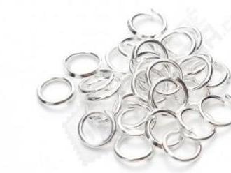 Kovové krúžky na výrobu šperkov - 200 ks na výber v rôznych farbách, doprava zdarma.
