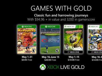 Xbox Gold hry na květen moc parády neudělají