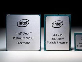 Intel představil 56jádrový Xeon Platinum 9282