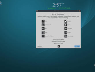 Aktualizované vydání MX Linux 18.2