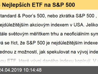 5 Nejlepších ETF na S&P 500