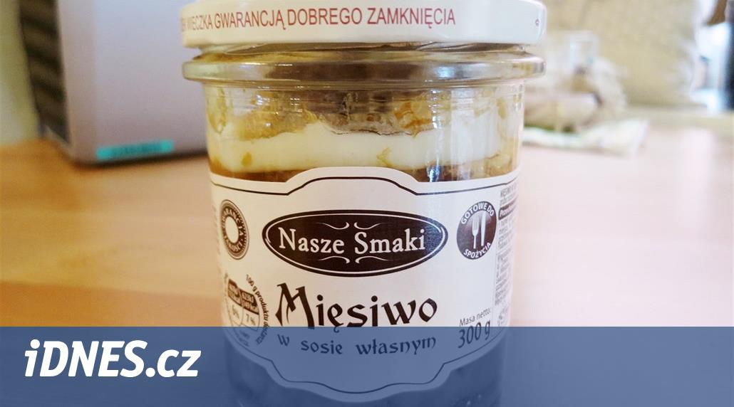 V konzervách z Polska bylo o desetinu masa méně, než uvádí výrobci