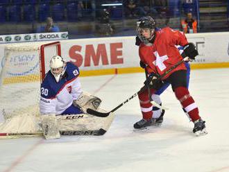 MS v hokeji do 18 rokov  : Švajčiarsko – Slovensko  
