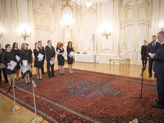 Prezident Kiska vymenoval nových sudcov, budú pridelení na okresné súdy po celom Slovensku