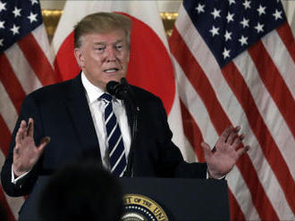 Trump zahájil návštěvu Japonska výzvou k navýšení investic v USA
