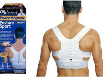 Magnetický pás na chrbát Power Magnetic pre mužov aj ženy. Opora pre správne držanie tela.