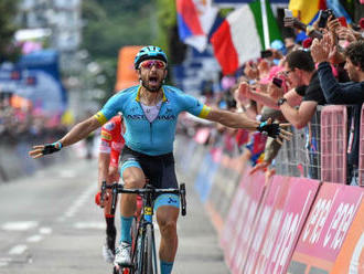 Talian Dario Cataldo vyhral 15. etapu pretekov Giro d'Italia