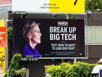 Elizabeth Warren tech breakup billboard hits San Francisco     - CNET