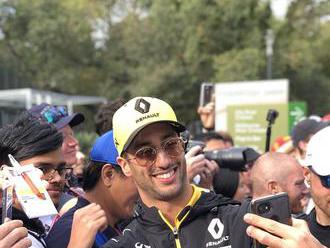 Ricciardo vyhrál zpět svých 1000 eur