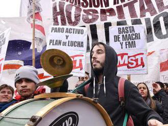Život v Argentíne narušil 24-hodinový generálny štrajk