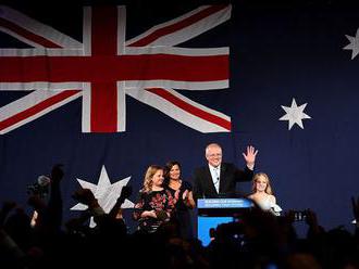 Koalícia austrálskeho premiéra Morrisona disponuje po voľbách parlamentnou väčšinou
