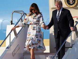 Trump ukončil návštevu Japonska a odletel do USA