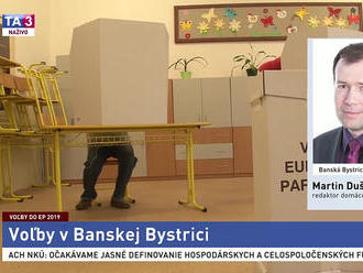 Voľby do EP: O atmosfére volieb v Banskej Bystrici