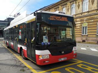 Dopravný podnik mesta Košice testuje akumulátorový trolejbus
