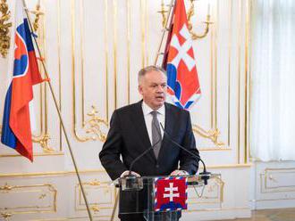 Prezident Kiska reagoval na ponuku koalície PS a Spolu a gratuloval im k výhre v eurovoľbách