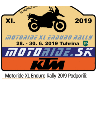 Tento víkend: Motoride XL Enduro Rally 2019, Tuhrina, Slanské vrchy