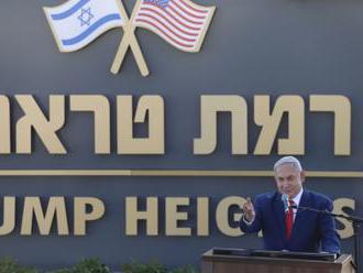 Netanjahu pojmenoval na Golanech osadu po Trumpovi