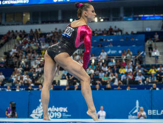 Gymnastka Holasová životní medaili v Minsku nemohla dlouho uvěřit