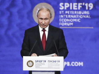 Putin kritizoval vliv ekonomiky USA, hájil Huawei a Nord Stream