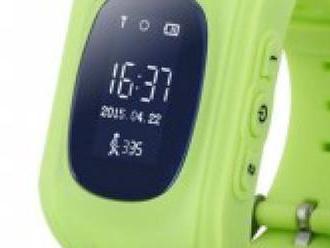 GPS inteligentné hodinky so sledovacím zariadením a SOS tlačidlom pre deti - zelené.