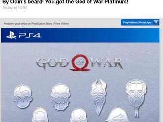 Sony rozdává avatary za platinovou trofej v God of War
