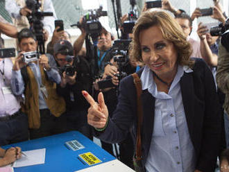 Bývalá prvá dáma Guatemaly má prezidentské kreslo na dosah