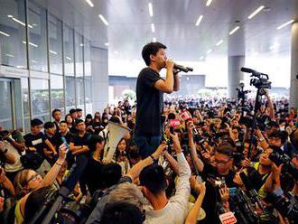 Hongkongský aktivista Wong je na svobodě. Podle Pekingu je agent CIA s výcvikem od námořnictva