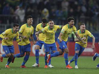 Brazilci hráli přesilovku, nakonec ale do semifinále prošli až po penaltách