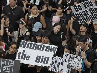 V Hongkongu pokračujú protesty proti návrhu zákona o extradícii