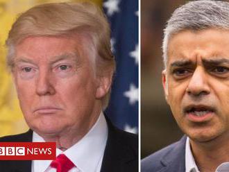 Trump hits out again at London mayor over violence