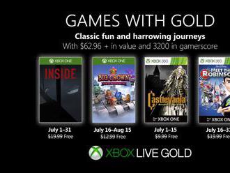 Xbox Live Gold tituly na júl predstavené